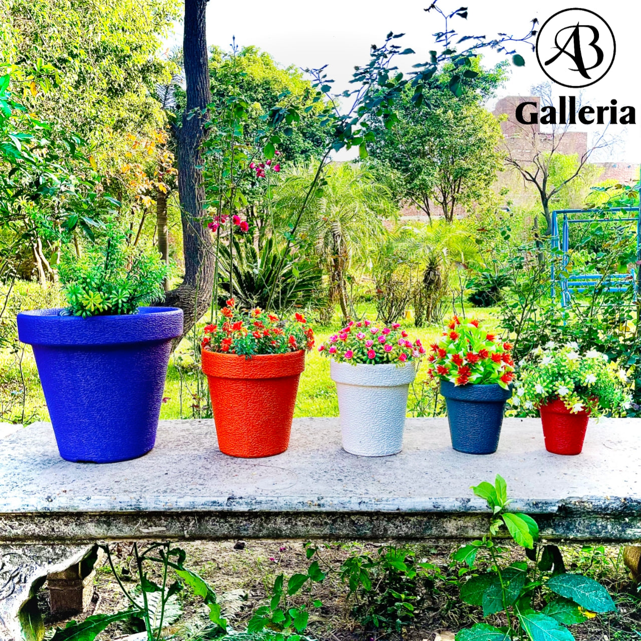 plastic pots for plants wholesale in pakistan Unbreakable Plastic Pots Available in 5 Different Sizes – AB Galleria
