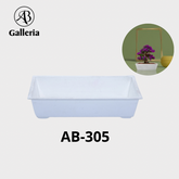 Bonsai Plastic Pot Dia:10.25x5.75inch AB-305