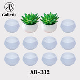 Mini Pot like a Handi Set of 12 pcs AB-312