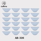 Bonsai Small Pot & Boat Shape AB-326 set of 24 pcs