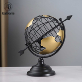 World Globe Metal Ornament