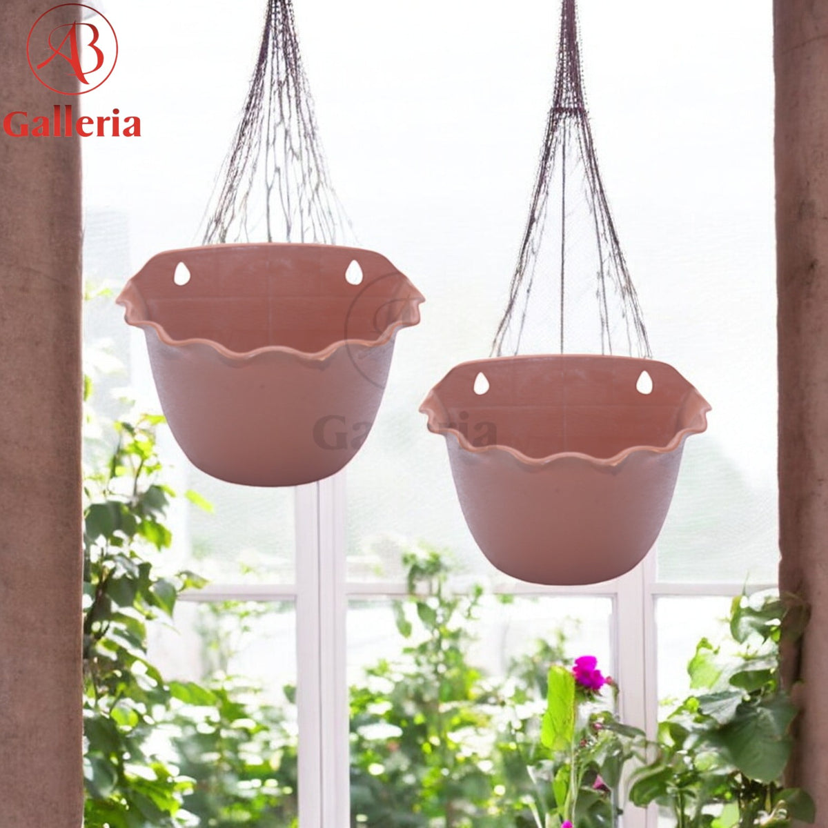 Wall Hanging Pot Set of 2 pcs SG-125