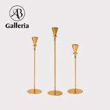 Anique Golden Candle Sticks