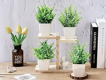 Mini Artificial Flower Plant Pack of 5 pcs