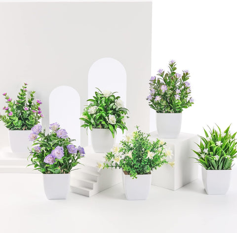 Mini Artificial Flower Plant Pack of 5 pcs