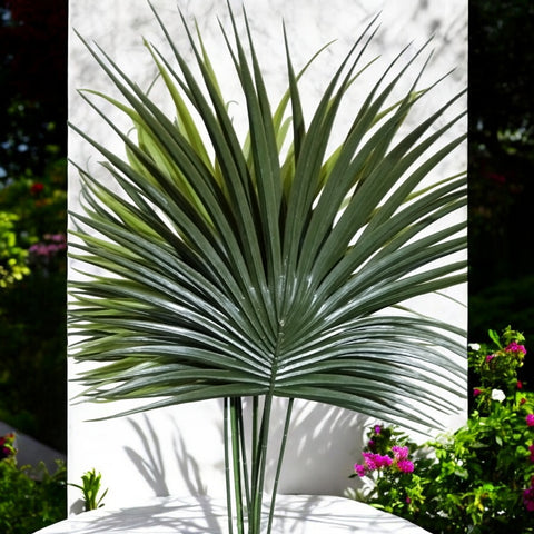 Verdant Vista Palm Leaf