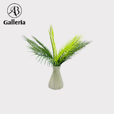 Artificial tropical Palm Leaf plant 9 heads
