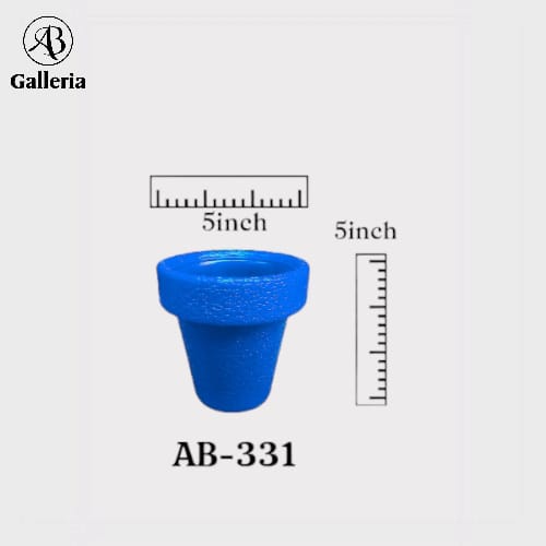 Unbreakable Plastic Pots Available in 5 Different Sizes