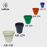 Unbreakable Plastic Pots Available in 5 Different Sizes