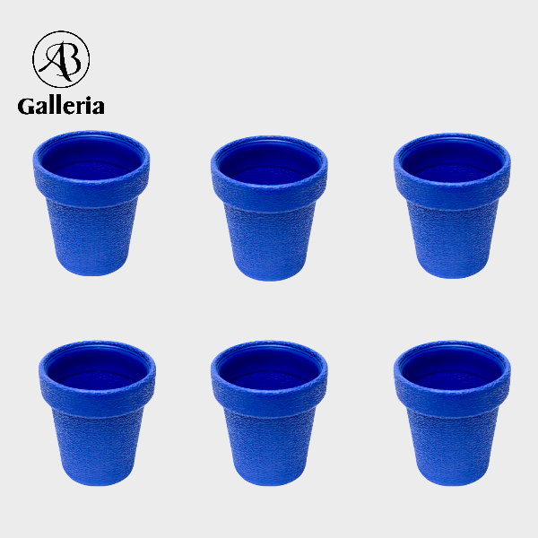 Small Plastic Pots 6 Pieces