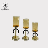 Candle Stand With Glass Jar